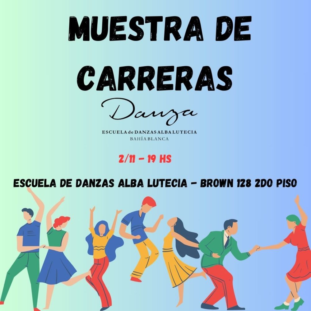 Muestra De Carreras Escuela De Danzas Alba Lutecia De